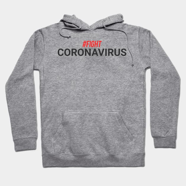 Fight coronavirus vector design Hoodie by Shinzo T-shirts